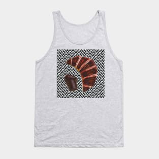 Roll and Bubble Chocolate Tank Top